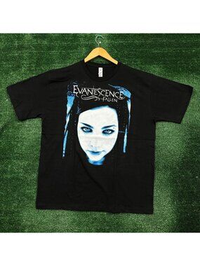 Evanescence Fallen Gothic Metal Band T-Shirt Size Extra Large